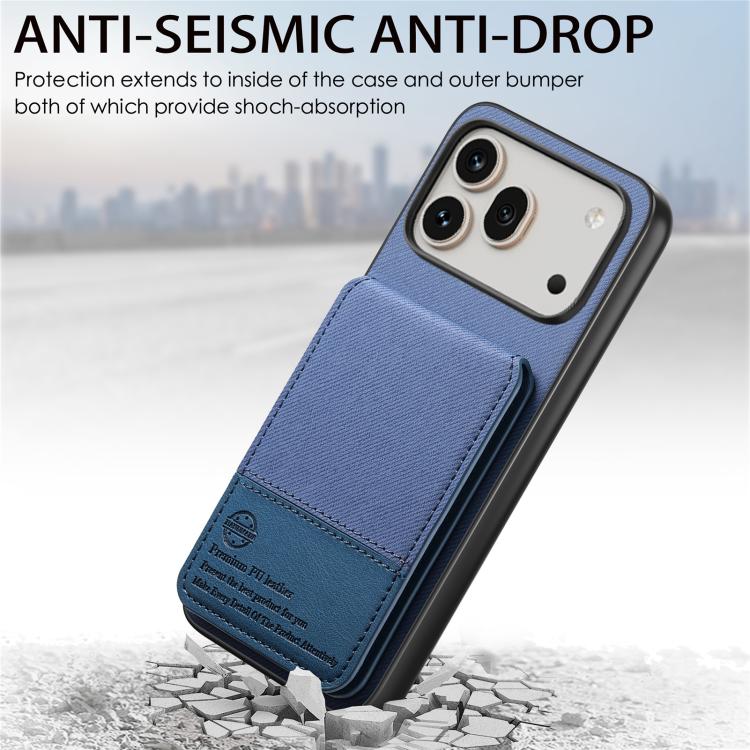 For Honor 600 Global Twill Fabric Leather Vertical Flip RFID Card Bag Phone Case