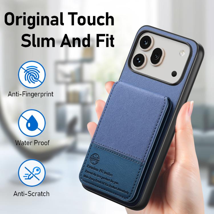 For Honor 600 Global Twill Fabric Leather Vertical Flip RFID Card Bag Phone Case