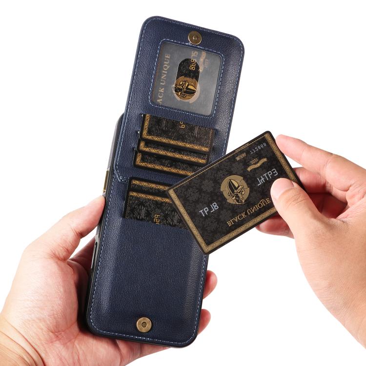 For iPhone 16 Plus Ring Multifunctional Vertical Flip Wallet Back Cover Leather Phone Case