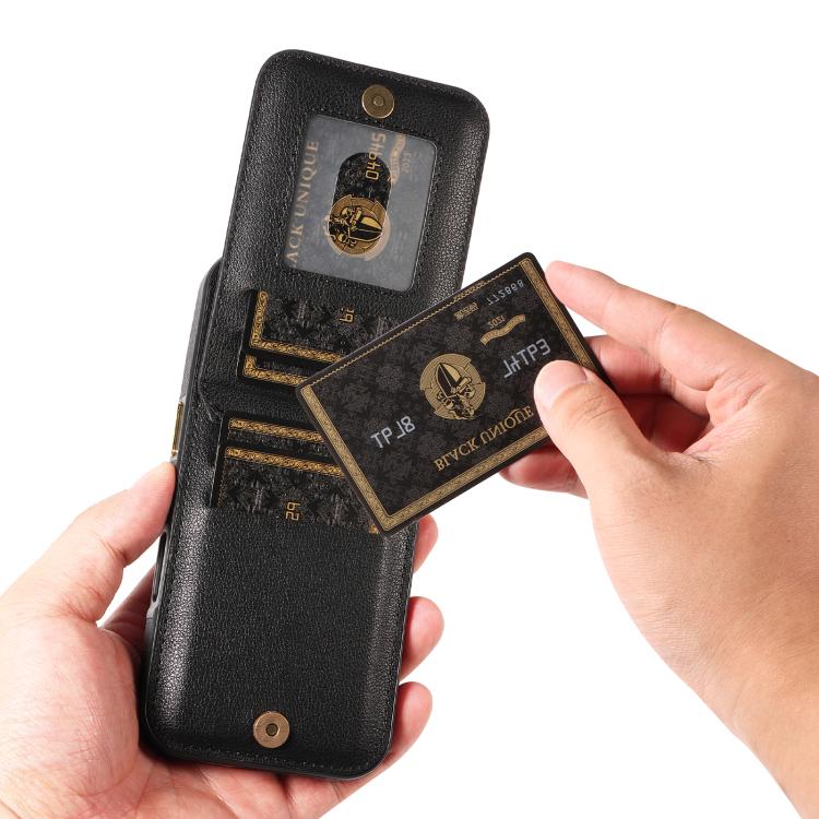 For iPhone 16 Ring Multifunctional Vertical Flip Wallet Back Cover Leather Phone Case