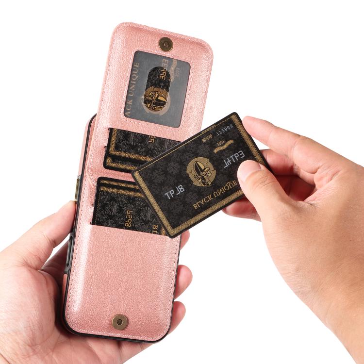 For iPhone 16 Ring Multifunctional Vertical Flip Wallet Back Cover Leather Phone Case