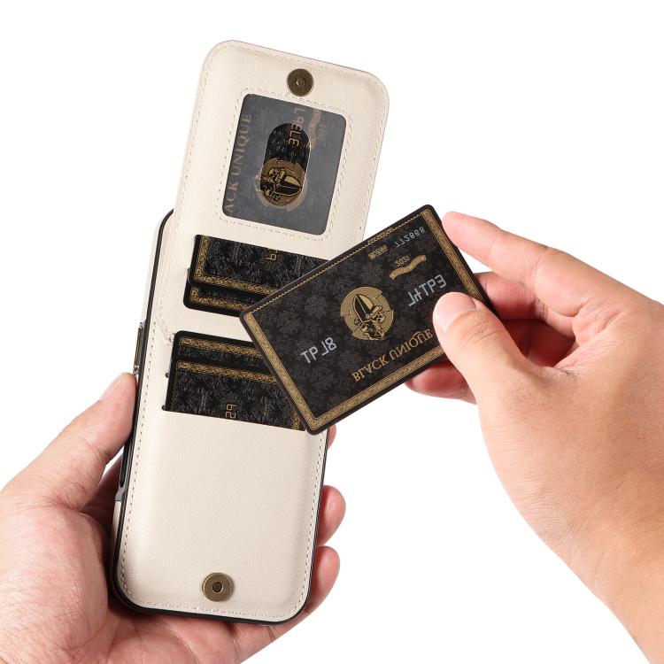 For iPhone 16 Ring Multifunctional Vertical Flip Wallet Back Cover Leather Phone Case