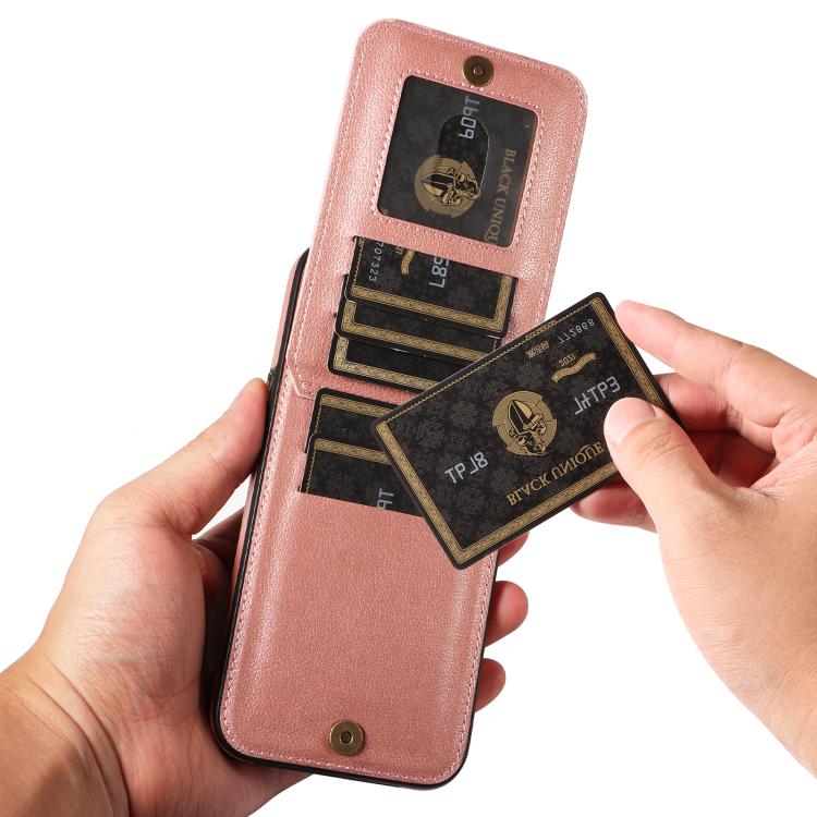 For iPhone 15 Plus Ring Multifunctional Vertical Flip Wallet Back Cover Leather Phone Case