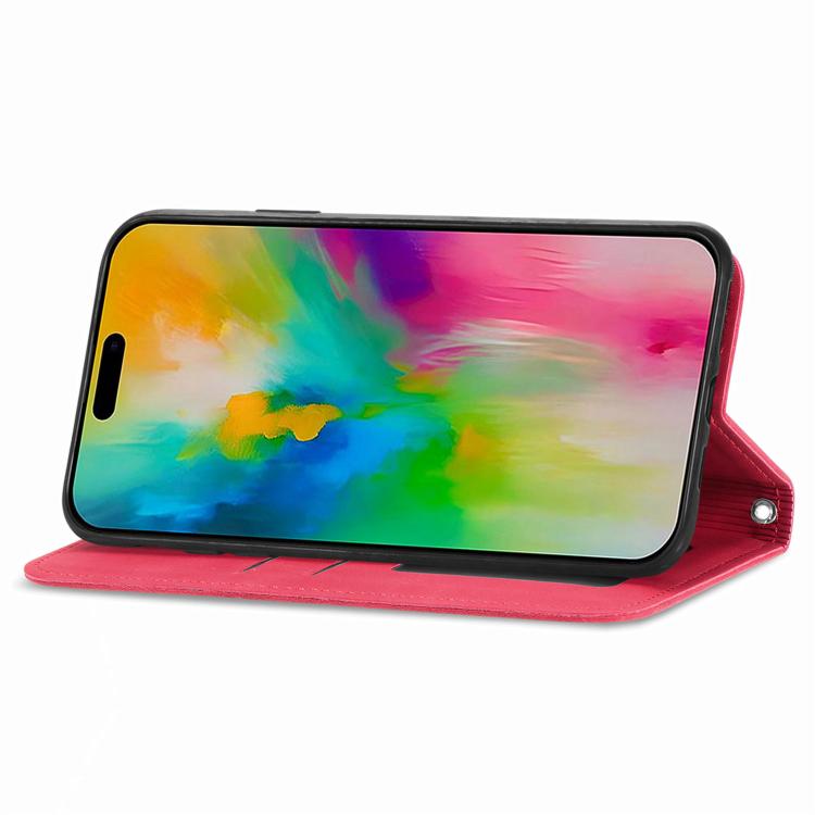For iPhone 17 Retro Skin Feel Magnetic Flip Leather Phone Case