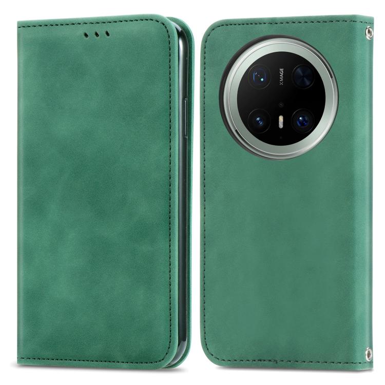 For Huawei Mate 70 Pro+ Retro Skin Feel Magnetic Flip Leather Phone Case