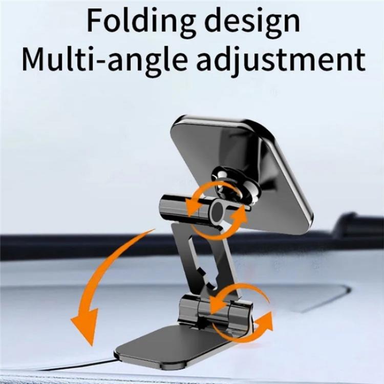 JMARY MH-82 Car Dashboard Zinc Alloy Foldable Magnetic Phone Holder