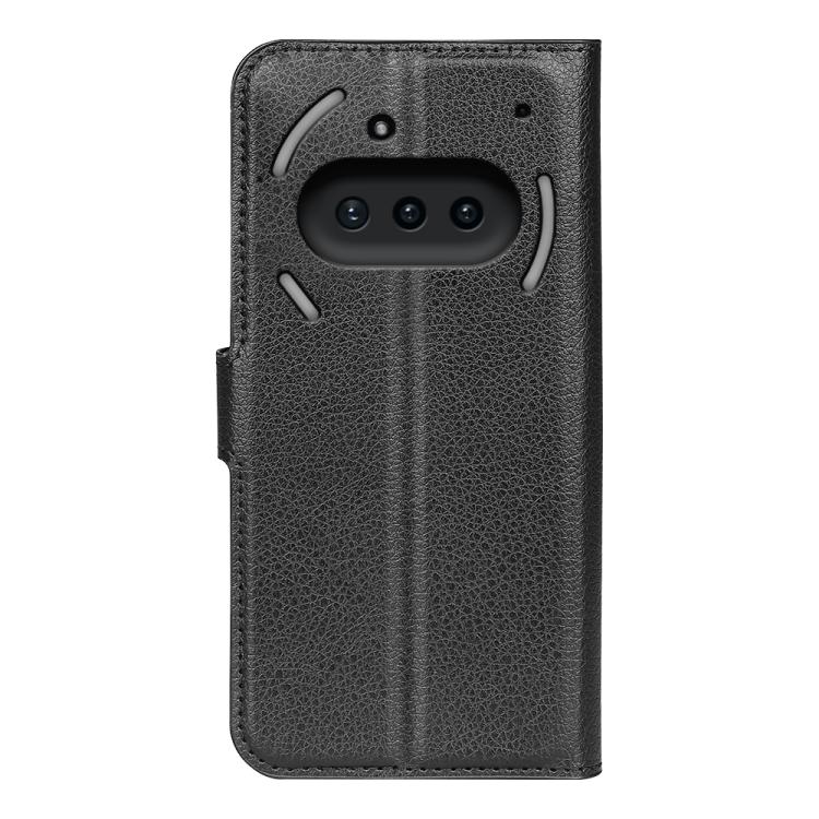 For Nothing Phone 3a Litchi Texture Horizontal Flip Leather Phone Case with Holder