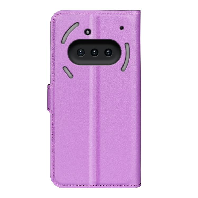 For Nothing Phone 3a Litchi Texture Horizontal Flip Leather Phone Case with Holder
