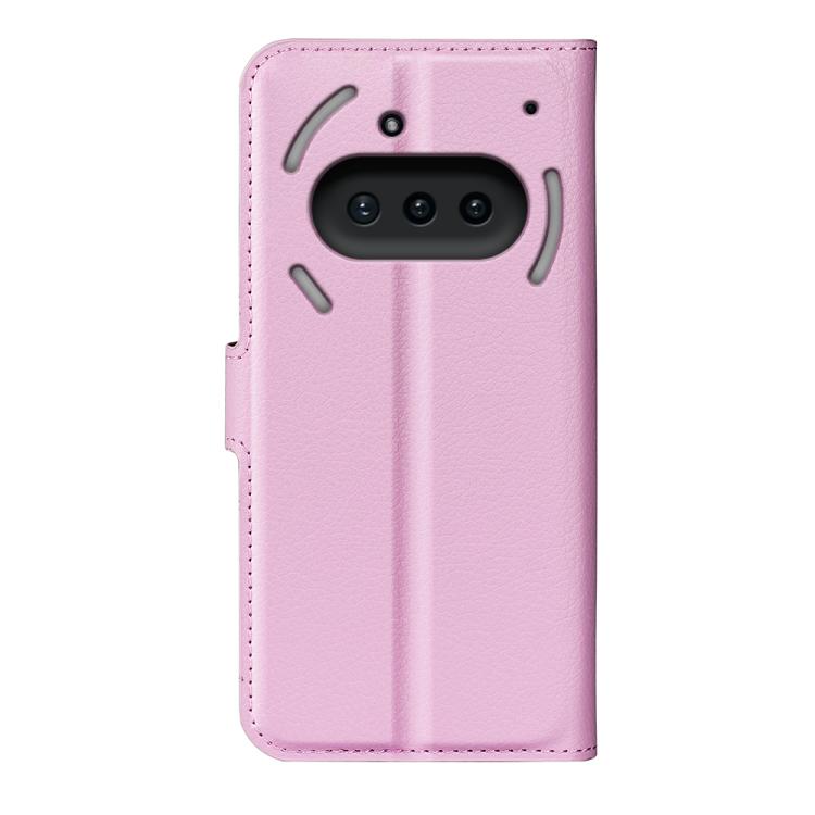 For Nothing Phone 3a Litchi Texture Horizontal Flip Leather Phone Case with Holder