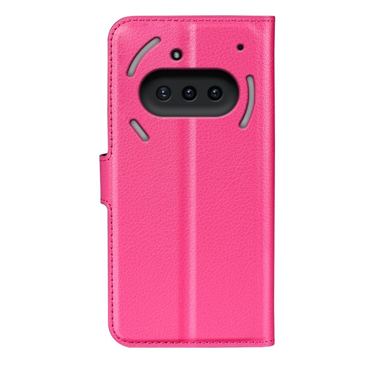 For Nothing Phone 3a Litchi Texture Horizontal Flip Leather Phone Case with Holder