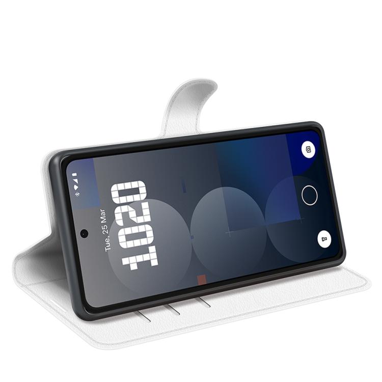 For Nothing Phone 3a Pro Litchi Texture Horizontal Flip Leather Phone Case with Holder