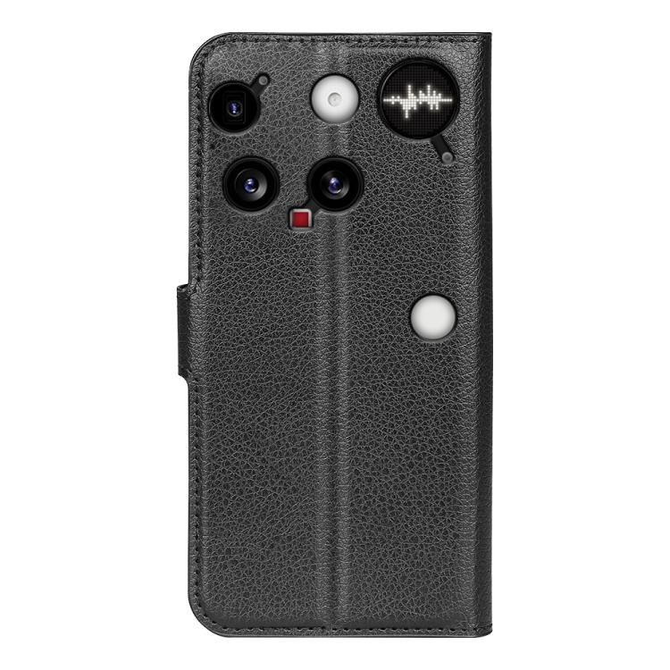 For Nothing Phone 3 5G Litchi Texture Horizontal Flip Leather Phone Case with Holder