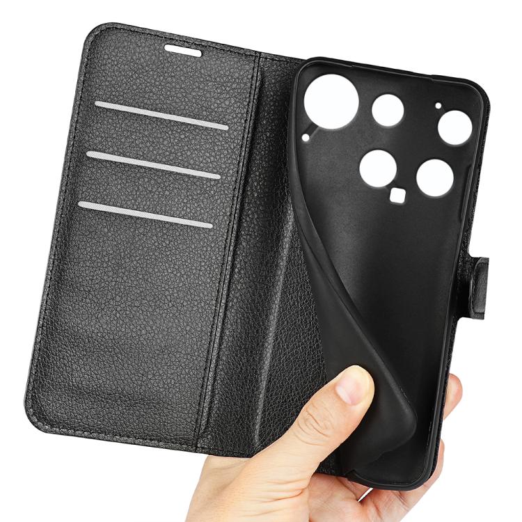 For Nothing Phone 3 5G Litchi Texture Horizontal Flip Leather Phone Case with Holder