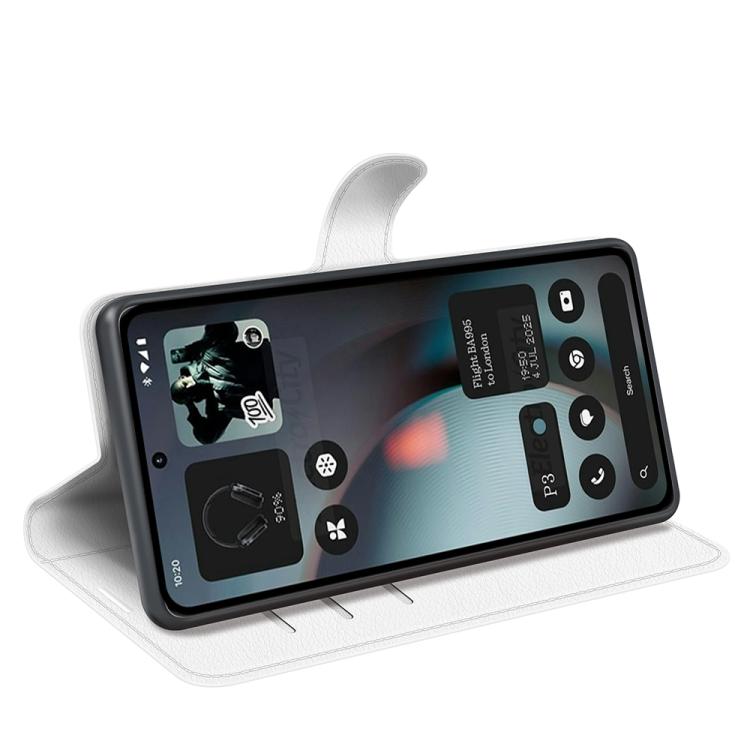 For Nothing Phone 3 5G Litchi Texture Horizontal Flip Leather Phone Case with Holder