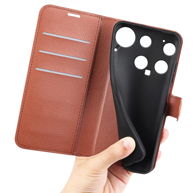 For Nothing Phone 3 5G Litchi Texture Horizontal Flip Leather Phone Case with Holder