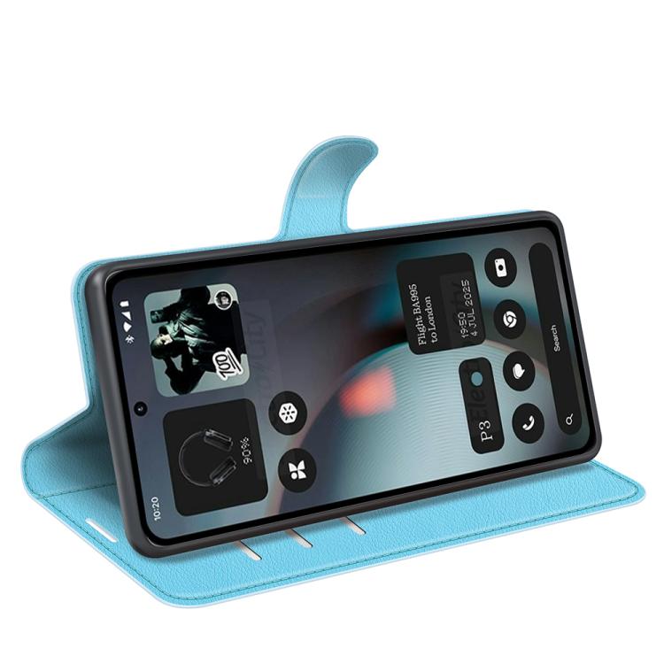 For Nothing Phone 3 5G Litchi Texture Horizontal Flip Leather Phone Case with Holder