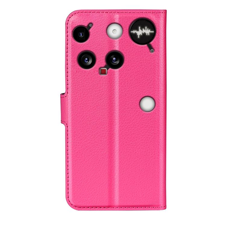 For Nothing Phone 3 5G Litchi Texture Horizontal Flip Leather Phone Case with Holder