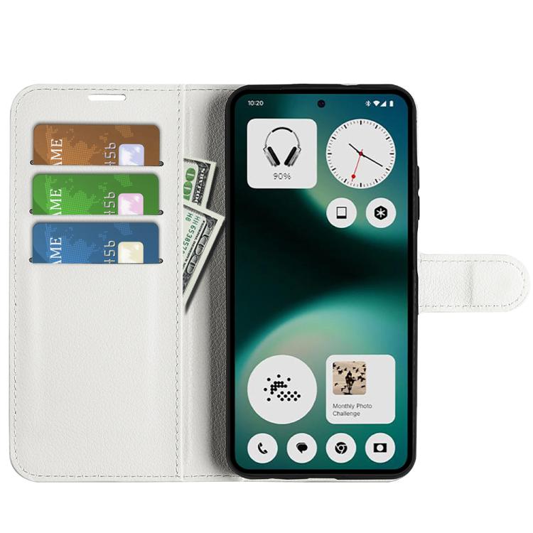 For Nothing Phone 3a Lite Litchi Texture Horizontal Flip Leather Phone Case with Holder