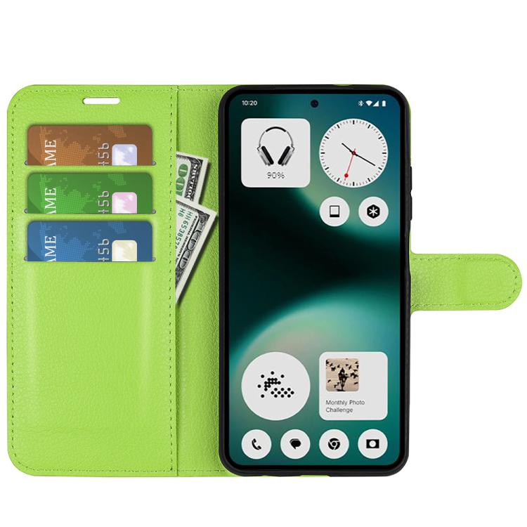For Nothing Phone 3a Lite Litchi Texture Horizontal Flip Leather Phone Case with Holder