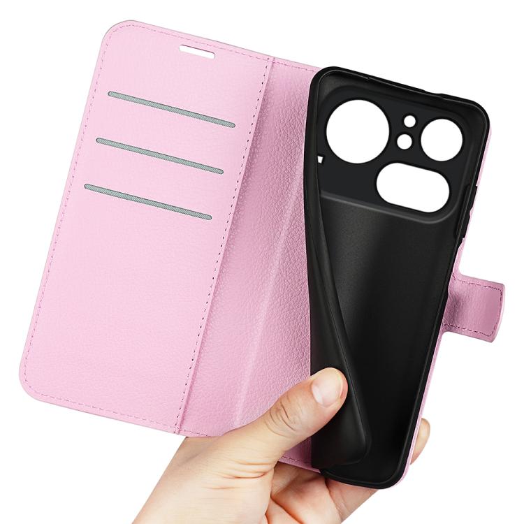 For Nothing Phone 4a Pro Litchi Texture Horizontal Flip Leather Phone Case with Holder
