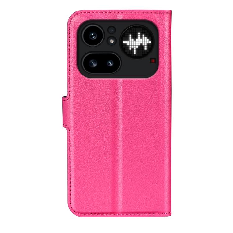 For Nothing Phone 4a Pro Litchi Texture Horizontal Flip Leather Phone Case with Holder