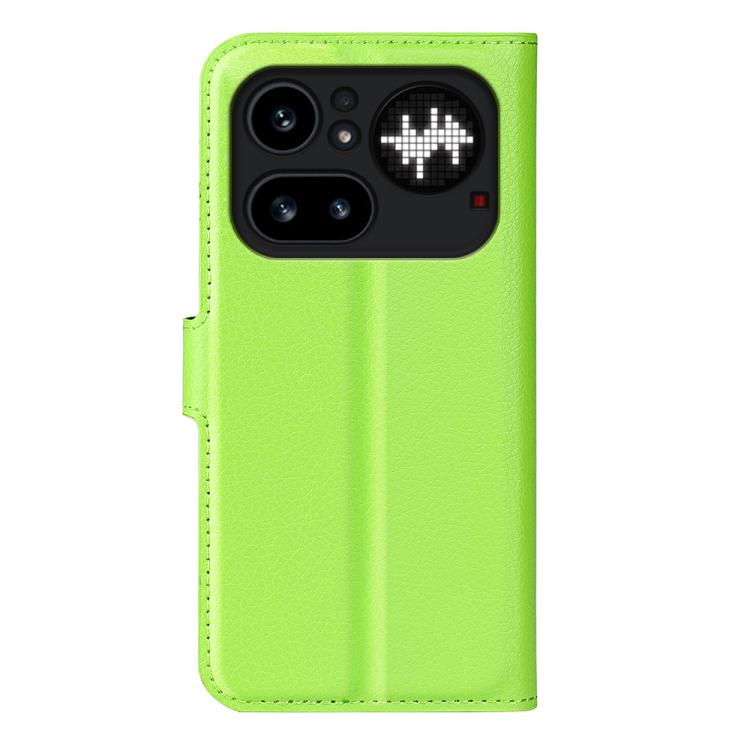 For Nothing Phone 4a Pro Litchi Texture Horizontal Flip Leather Phone Case with Holder