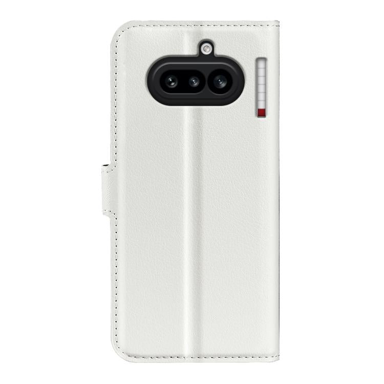 For Nothing Phone 4a Litchi Texture Horizontal Flip Leather Phone Case with Holder