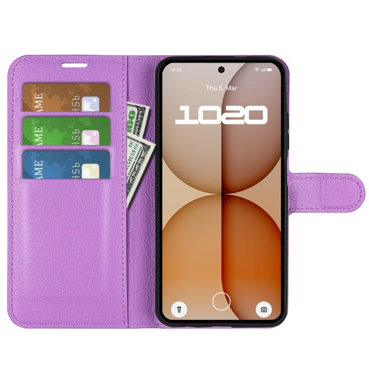 For Nothing Phone 4a Litchi Texture Horizontal Flip Leather Phone Case with Holder