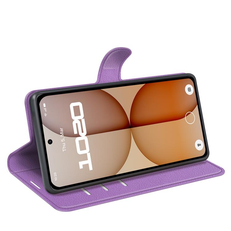 For Nothing Phone 4a Litchi Texture Horizontal Flip Leather Phone Case with Holder
