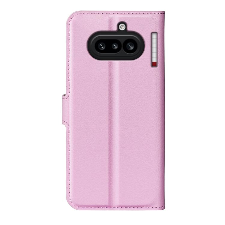 For Nothing Phone 4a Litchi Texture Horizontal Flip Leather Phone Case with Holder