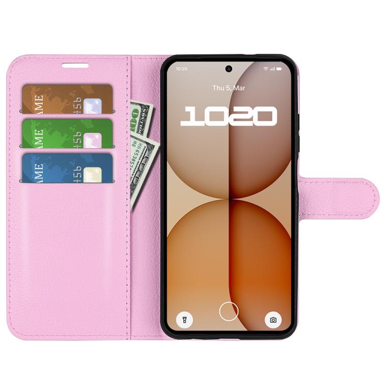 For Nothing Phone 4a Litchi Texture Horizontal Flip Leather Phone Case with Holder