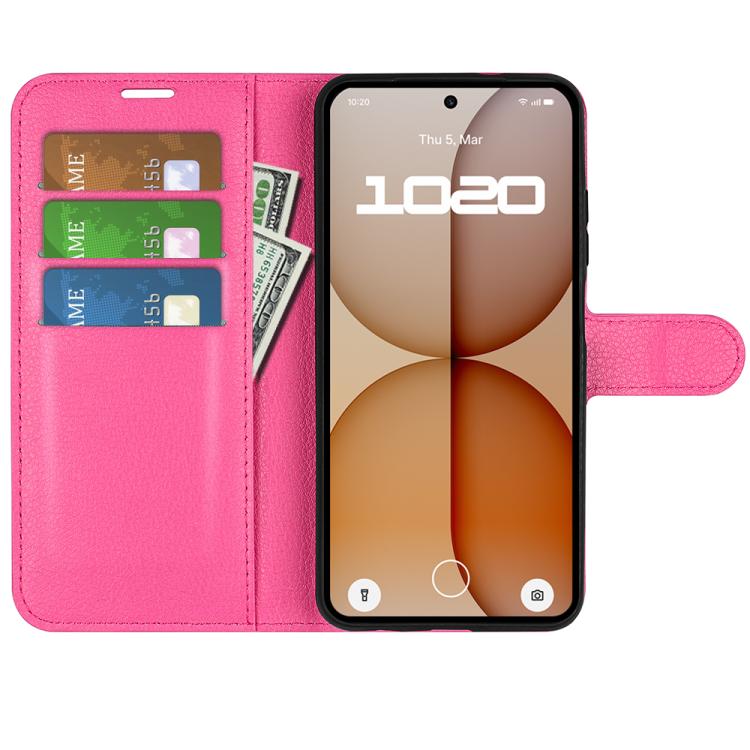 For Nothing Phone 4a Litchi Texture Horizontal Flip Leather Phone Case with Holder