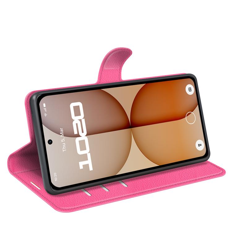 For Nothing Phone 4a Litchi Texture Horizontal Flip Leather Phone Case with Holder