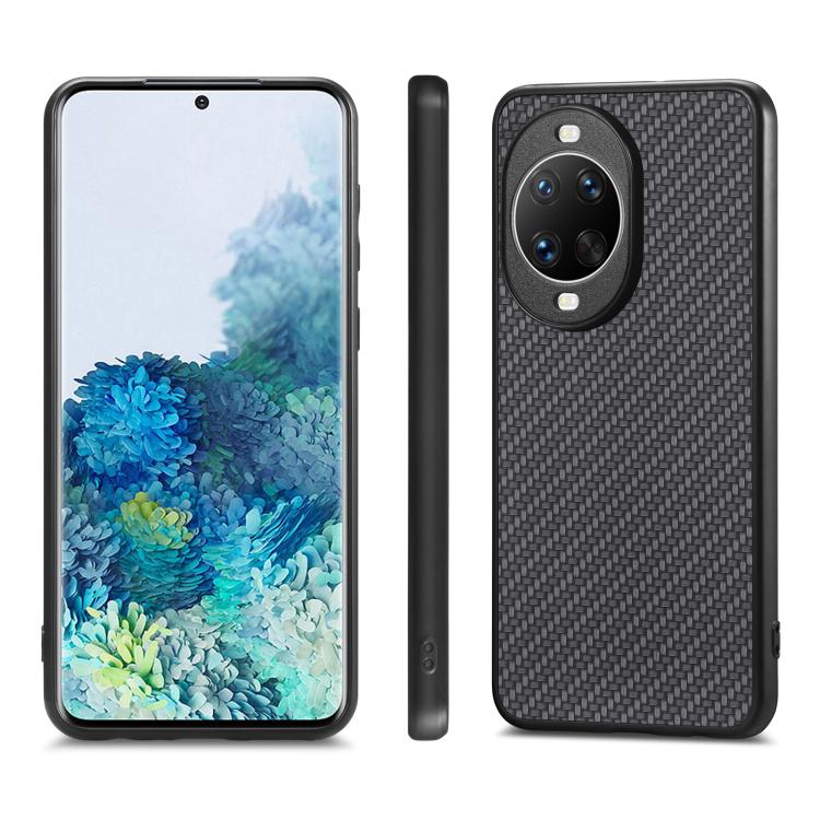 For Huawei nova14 Pro Carbon Fiber Texture Leather Back Cover Phone Case
