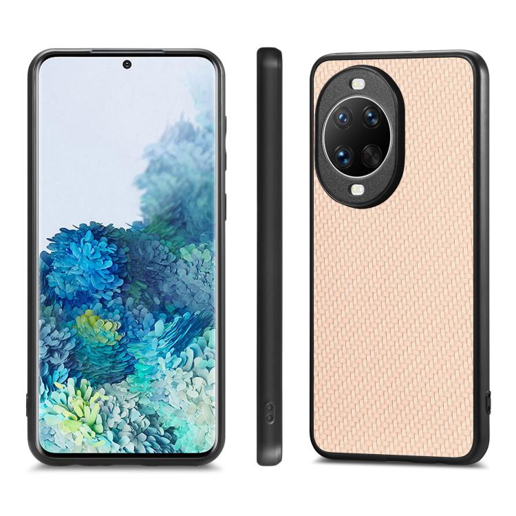 For Huawei nova14 Pro Carbon Fiber Texture Leather Back Cover Phone Case