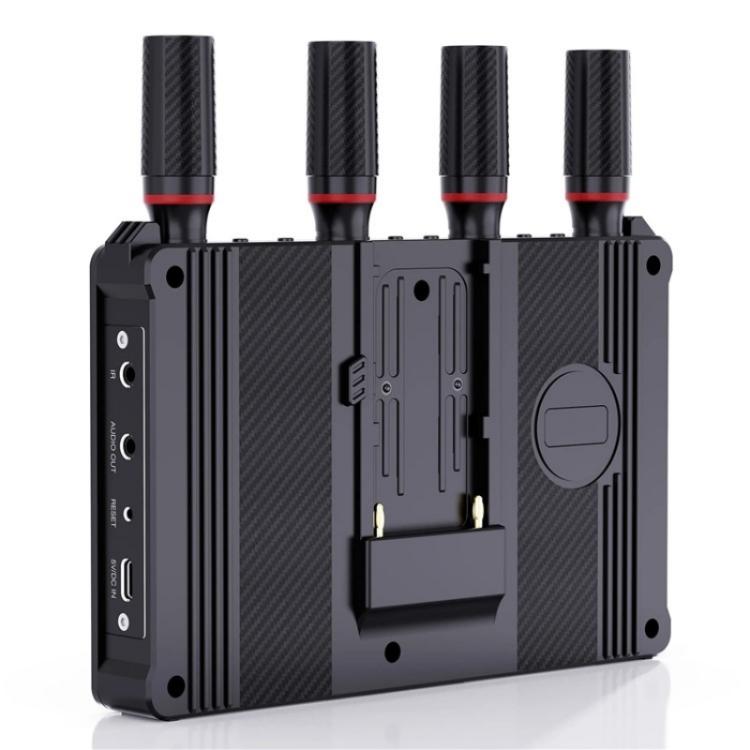 VRRIIS 083P Wth Screen Support 1TX to 5RX 400m Wireless HDMI Transmitter Receiver, Plug:AU Plug