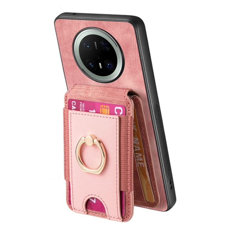 For Huawei Mate 70 Retro Splitable Magnetic Stand Card Bag Leather Phone Case