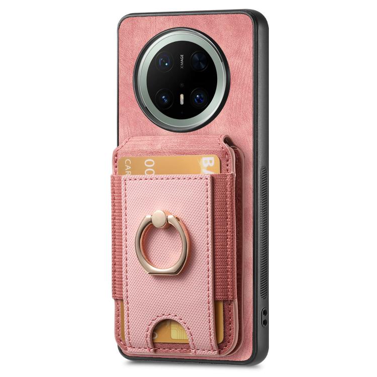 For Huawei Mate 70 Pro Retro Splitable Magnetic Stand Card Bag Leather Phone Case