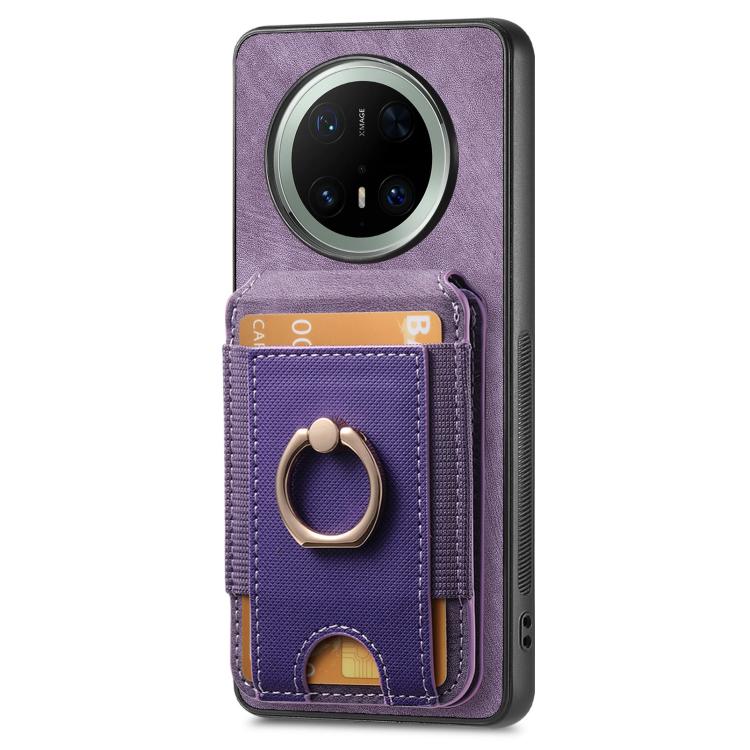 For Huawei Mate 70 Pro Retro Splitable Magnetic Stand Card Bag Leather Phone Case