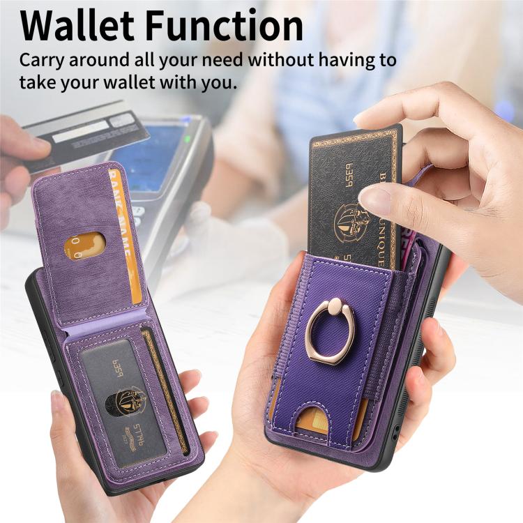 For Huawei Mate 70 Pro Retro Splitable Magnetic Stand Card Bag Leather Phone Case