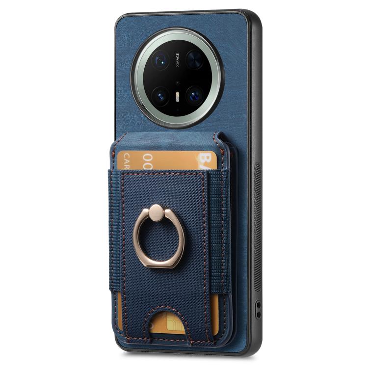 For Huawei Mate 70 Pro Retro Splitable Magnetic Stand Card Bag Leather Phone Case