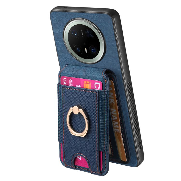 For Huawei Mate 70 Pro Retro Splitable Magnetic Stand Card Bag Leather Phone Case