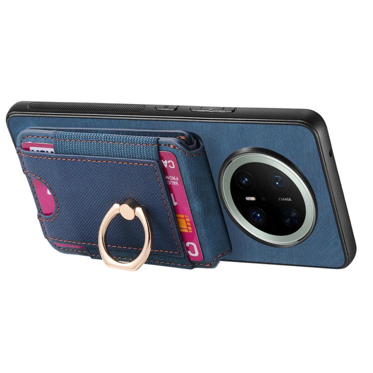 For Huawei Mate 70 Pro Retro Splitable Magnetic Stand Card Bag Leather Phone Case