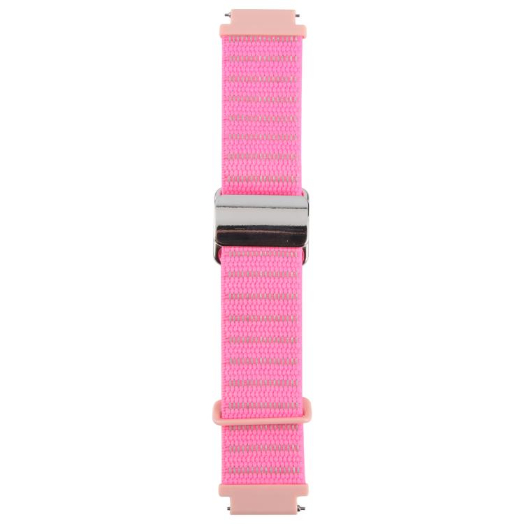 For Google Pixel Watch 4 / 3 / 2 / 1 41mm Magnetic Buckle Reflective Nylon Watch Band