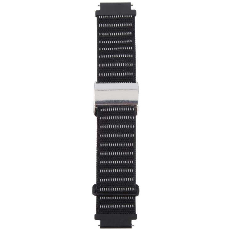 For Google Pixel Watch 4 / 3 / 2 / 1 41mm Magnetic Buckle Reflective Nylon Watch Band