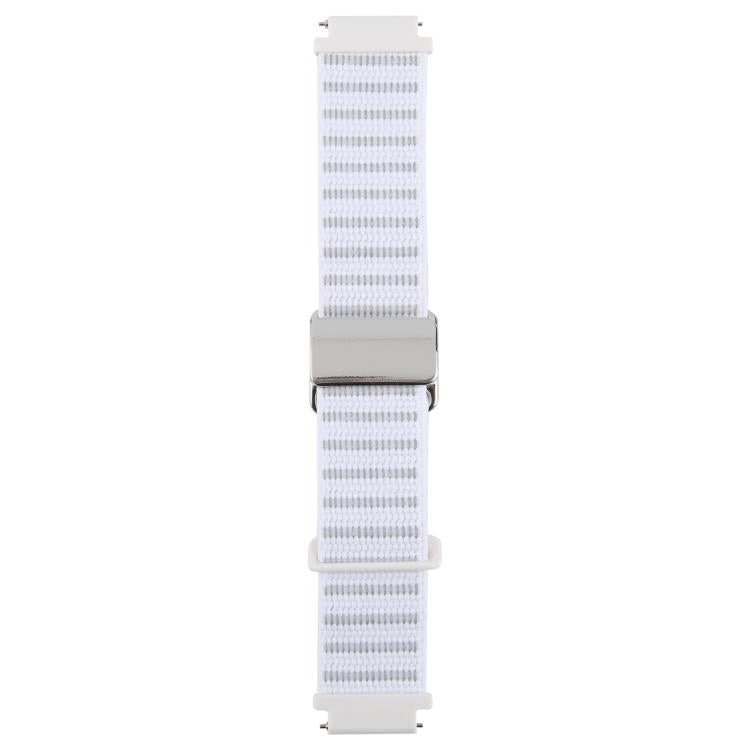 For Google Pixel Watch 4 / Watch 3 45mm Magnetic Buckle Reflective Nylon Watch Band