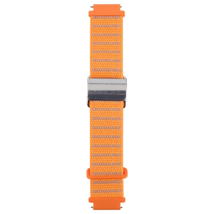 For Google Pixel Watch 4 / Watch 3 45mm Magnetic Buckle Reflective Nylon Watch Band