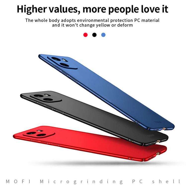 For OnePlus Ace 6 5G MOFI Micro-Frosted PC Ultra-thin Hard Phone Case