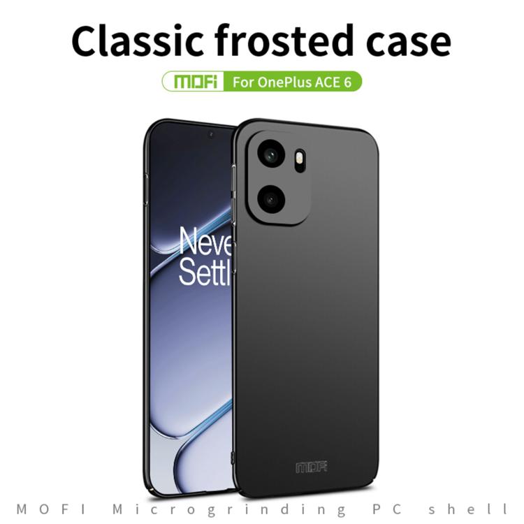 For OnePlus Ace 6 5G MOFI Micro-Frosted PC Ultra-thin Hard Phone Case