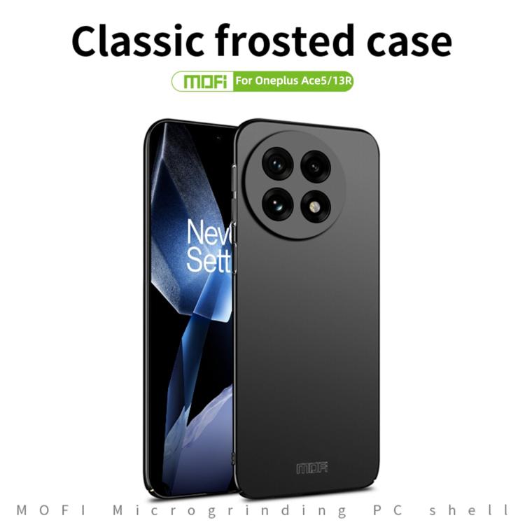 For OnePlus Ace 5 / 13R MOFI Micro-Frosted PC Ultra-thin Hard Phone Case